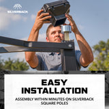 easy installation to bball hoops static shot tech