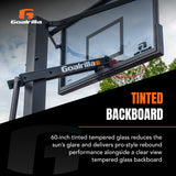 tinted backboard sun blocker basketball goal