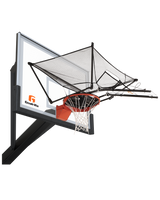 Volleyball Trainer on basketball hoop