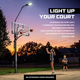Solar LED Basketball Hoop Light