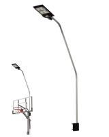 Solar LED Basketball Hoop Light