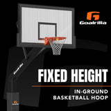 goalrilla basketball fixed height hoops
