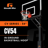 goalrilla in ground cv54" basketball hoop