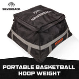 portable basketball hoop weight
