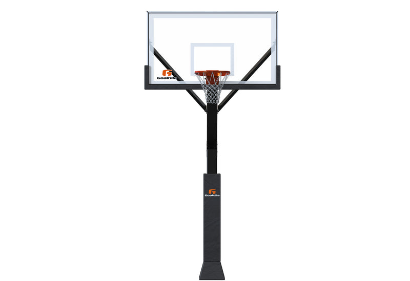 goalrilla in the ground fixed height basketball goal - fixed height hoops