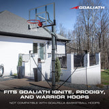 The Yard Guard fits Goaliath Ignite, Prodigy, and Warrior Hoops - not compatible with Goalrilla basketball hoops - Goaliath yard guard