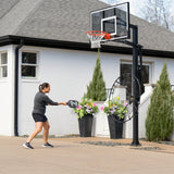 Silverback Multi Sport Training Rebound Passback Net Basketball Goal Accessories