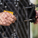 silverback sports training passback net assembly