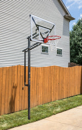 Goaliath In Ground Basketball Goal - GoTek 54 - 54" Backboard - At Home Court