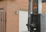 Goalrilla In Ground Basketball Goal - CV60S - 60" Backboard - Back of Height Adjustable Crank Handle
