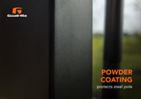 Goalrilla In Ground Basketball Goal - GS60C - 60" Backboard - Powder Coating Steel Protects Steel Pole