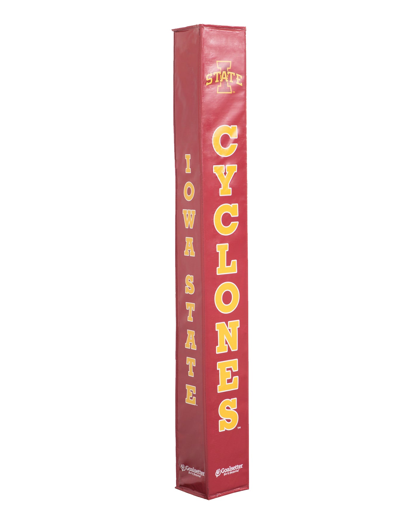 Goalsetter Iowa State Cyclones Basketball Red Pole Pad Goalrilla