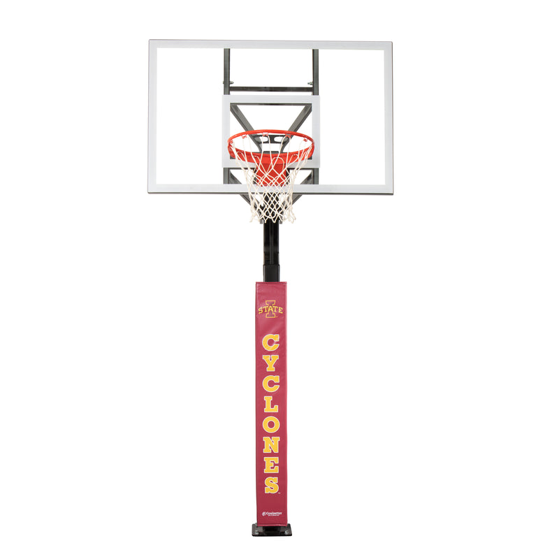 Goalsetter Collegiate Basketball Pole Pad - Iowa State Cyclones (Red)