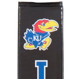Goalsetter Collegiate Basketball Pole Pad - Kansas Jayhawks (Black) - Top View