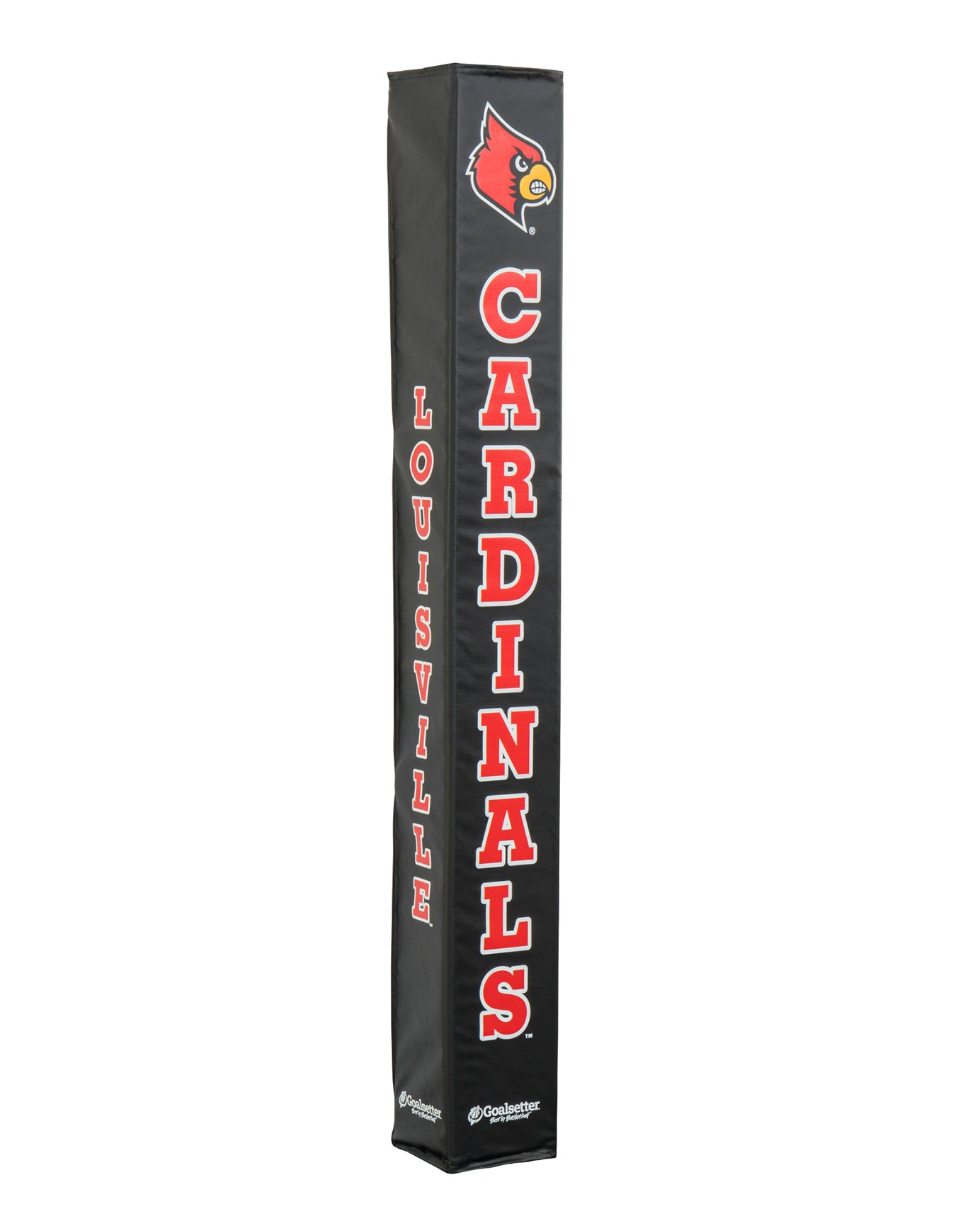 Louisville Basketball Cardinals Black Pole Pad &ndash; Goalrilla
