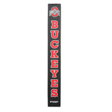 Goalsetter Collegiate Basketball Pole Pad - Ohio State (Black) - Red Lettering