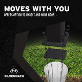 Silverback 7" Basketball Goal Anchor Kit - Moves with you offers option to unbolt and move hoop