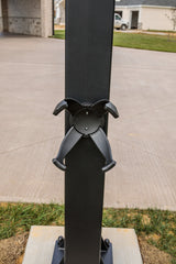 Silverback Basketball Holder - Empty Holder on Back of Goal