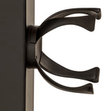 Silverback Basketball Holder - On Basketball Goal - Side View