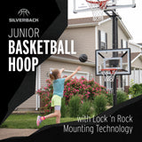 Silverback Junior Basketball Hoop - Rock N Lock Mounting Technology