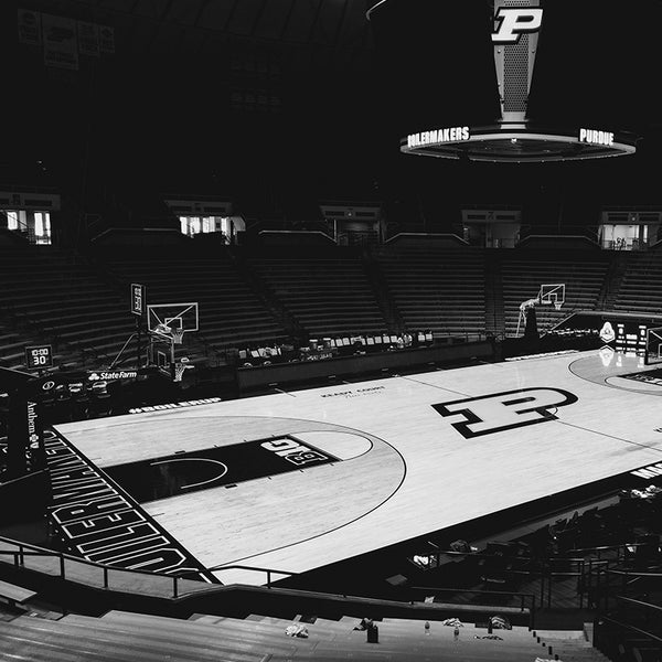 Purdue University basketball arena