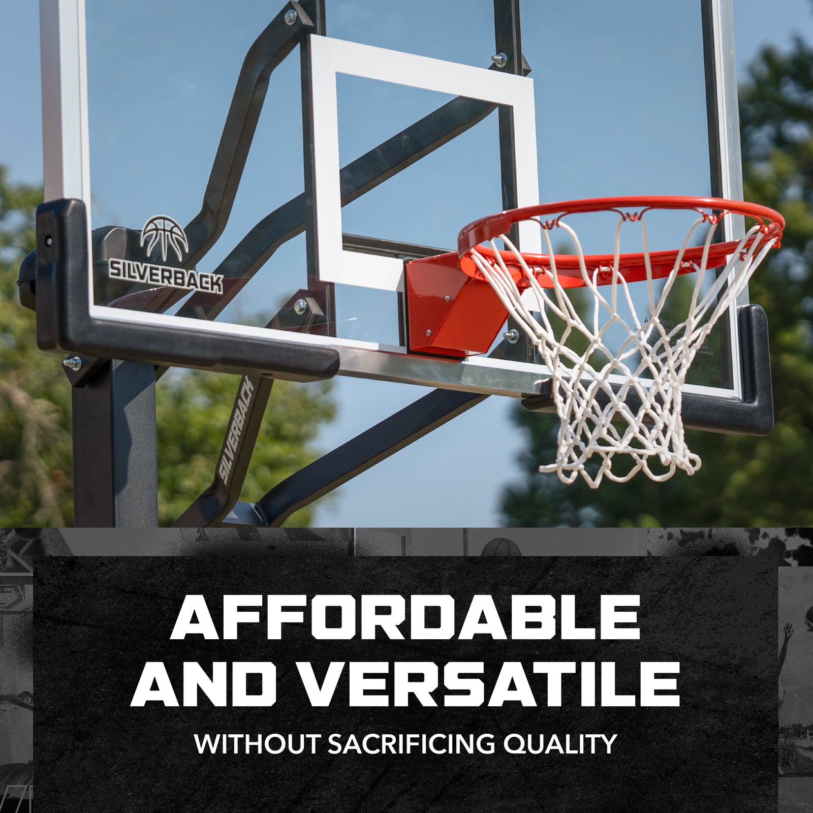 Silverback Basketball Hoop Static Shot System – Goalrilla