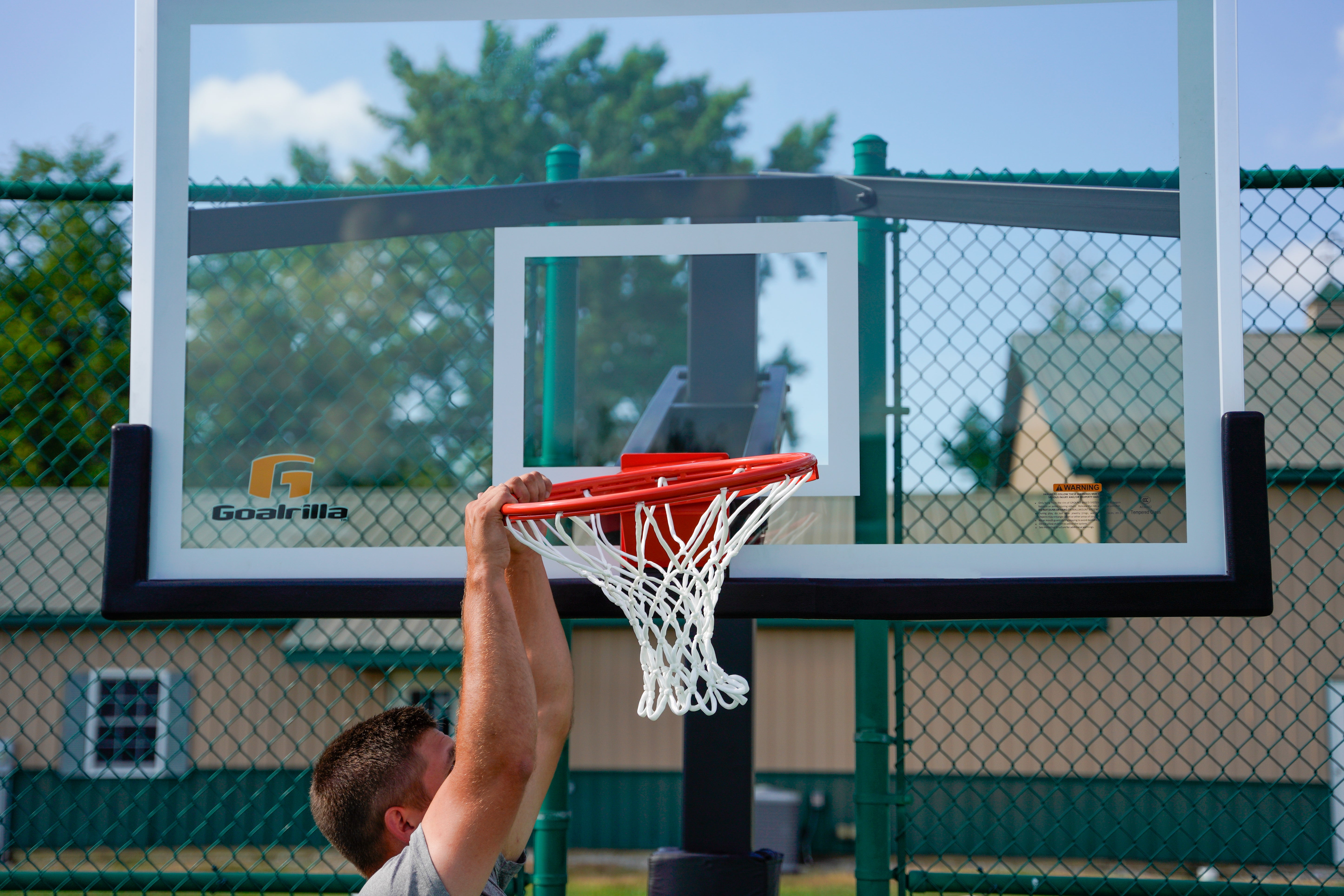 180 Breakaway Basketball Rim | Goalrilla Hoops