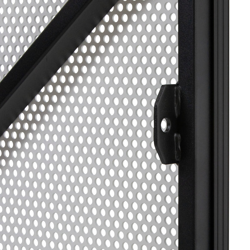 perforated steel backboard for basketball hoop