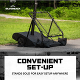 convenient set up multi sport rebounder