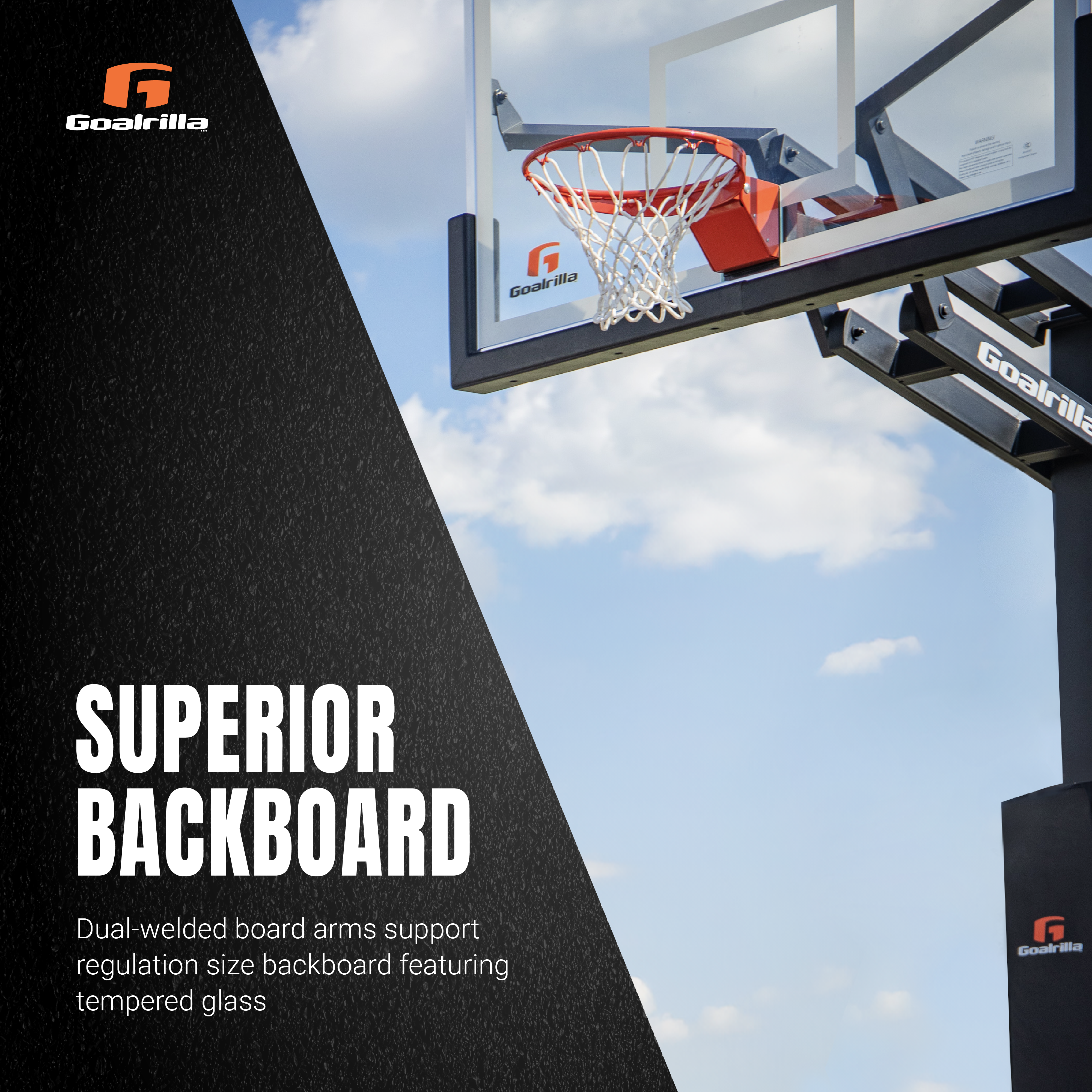 DC72E1 Hoop InGround Professional Basketball Hoop Goalrilla