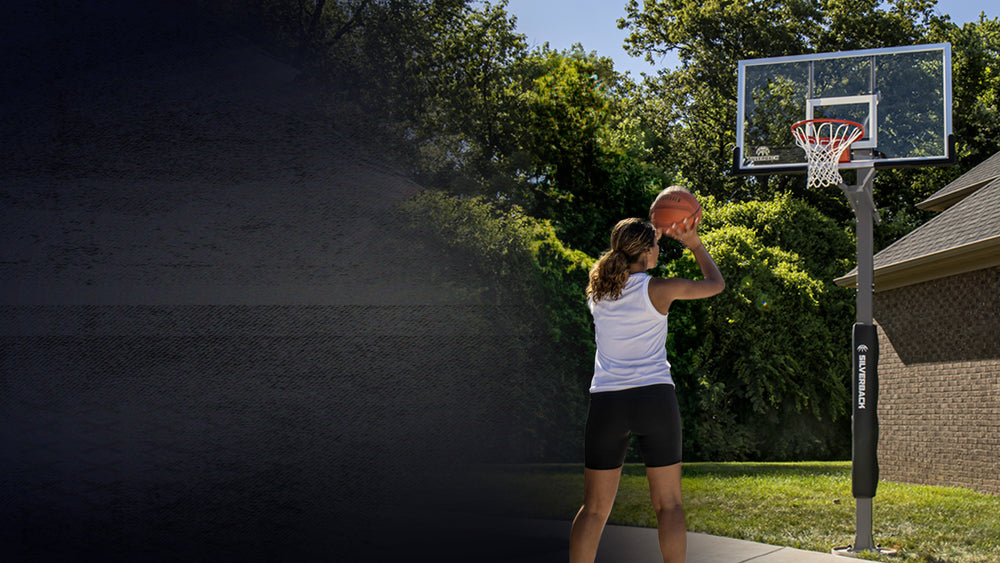 silverback basketball 60 inch in ground goal sale promotion black friday for basketball hoop 