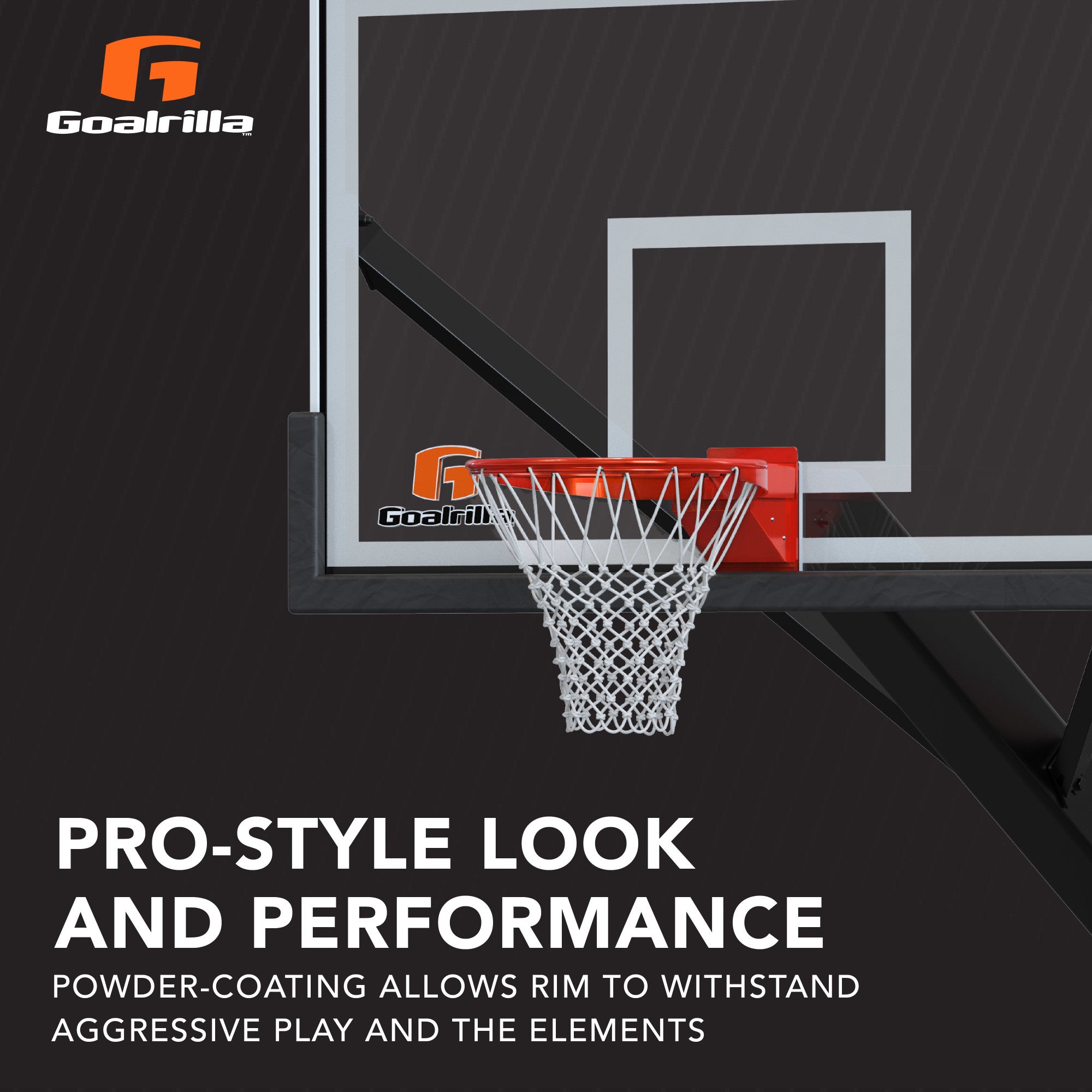 180 Breakaway Basketball Rim | Goalrilla Hoops