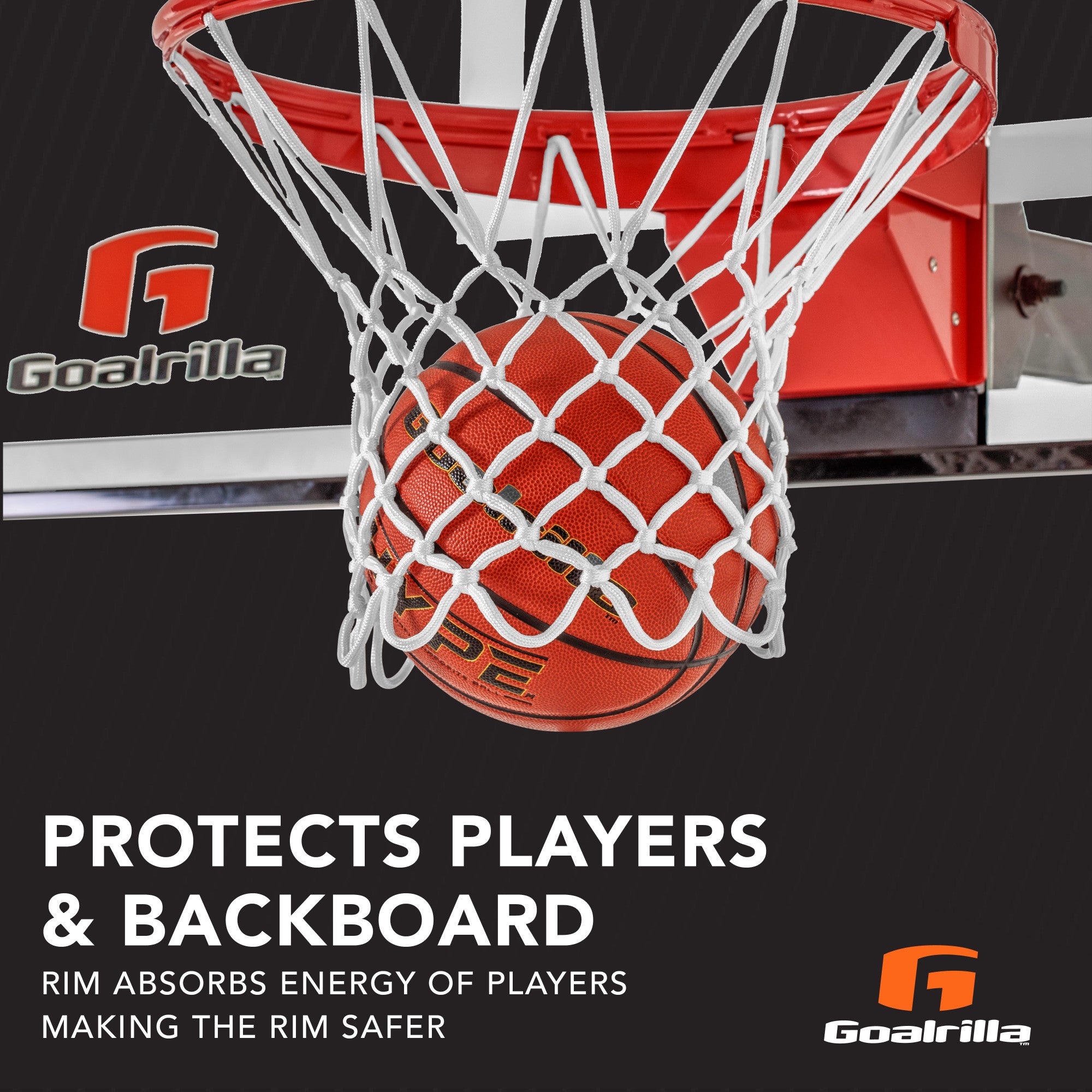 180 Breakaway Basketball Rim | Goalrilla Hoops