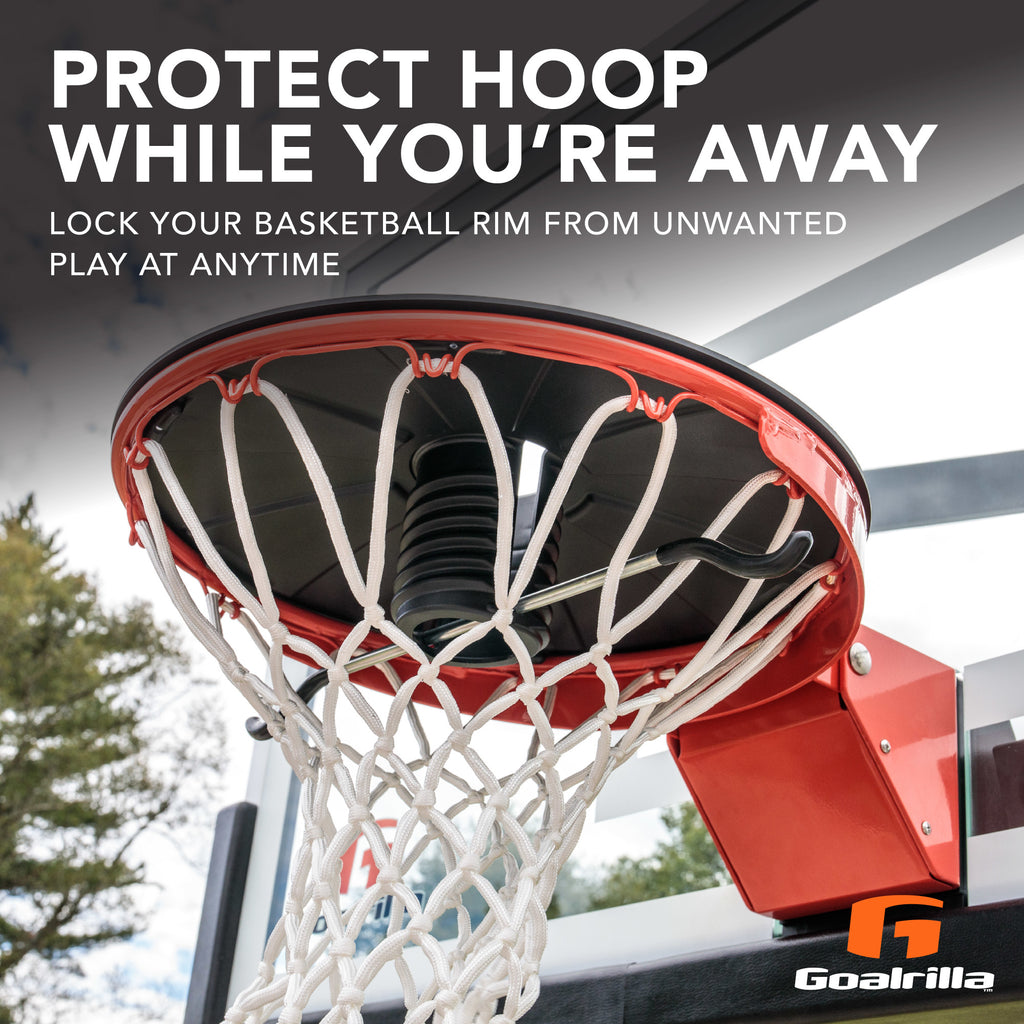 Hoop Lock Basketball Rim Blocker – Hoop Rim Lock – Goalrilla