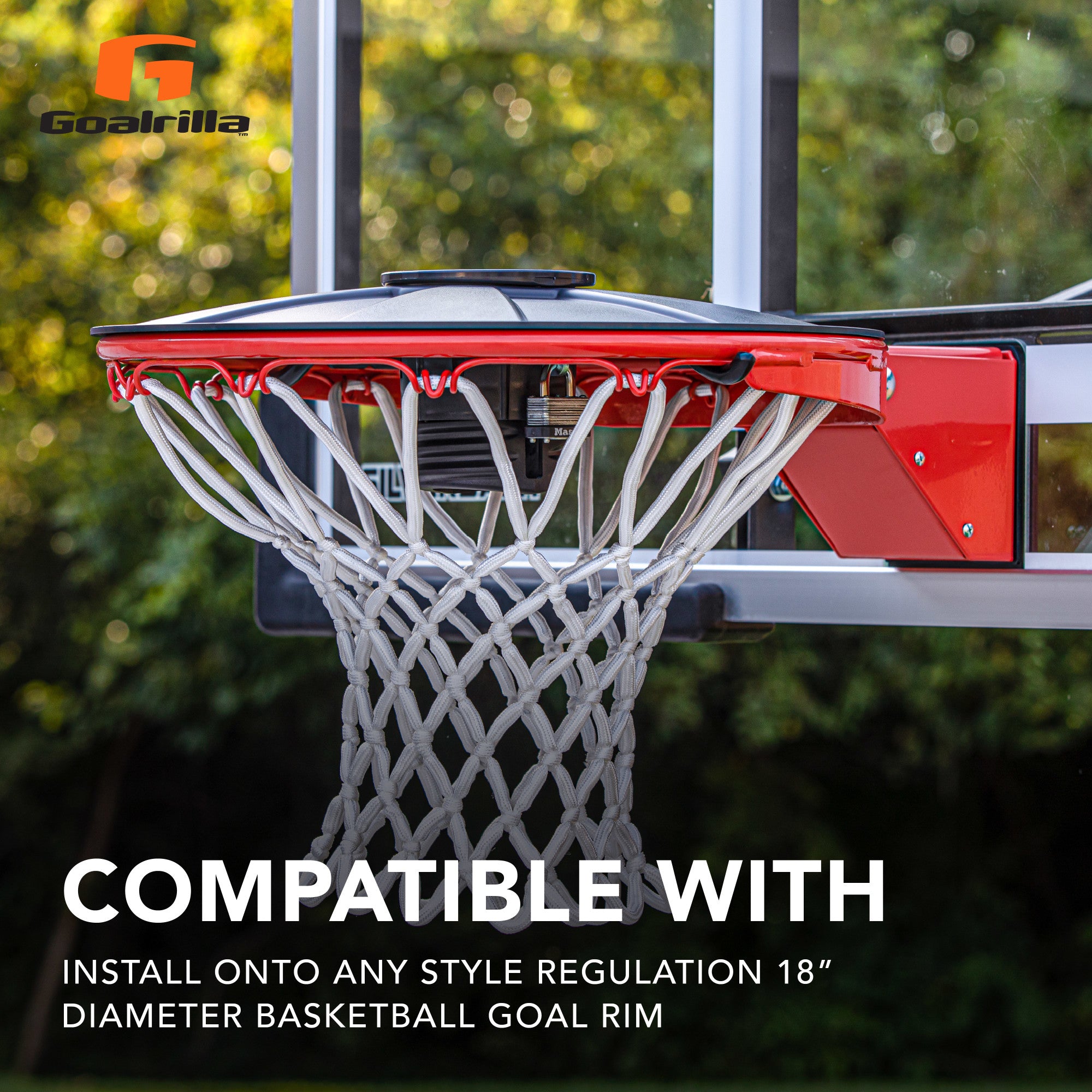 Hoop Lock Basketball Rim Blocker – Hoop Rim Lock – Goalrilla