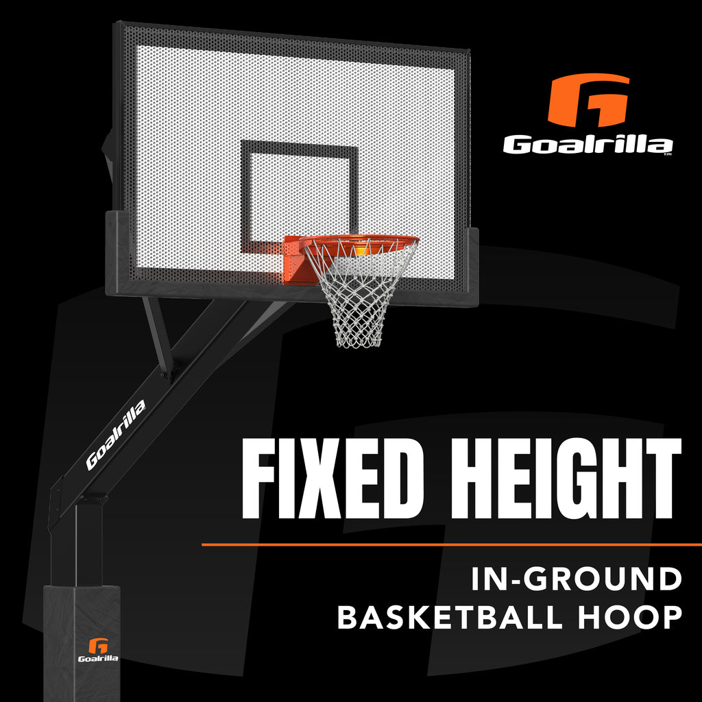 Goalrilla Fixed Height - Steel Basketball Backboard