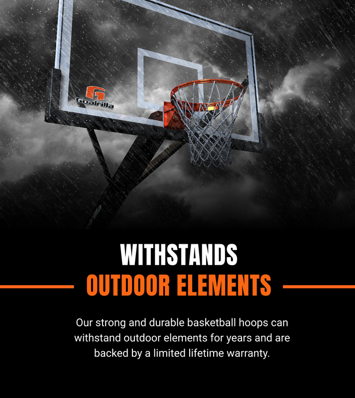 New Goalrilla Fixed Height Hoops