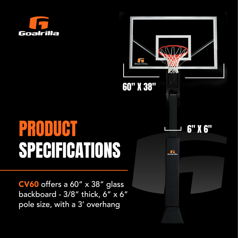 professional style performance inground basketball hoops goalrilla 