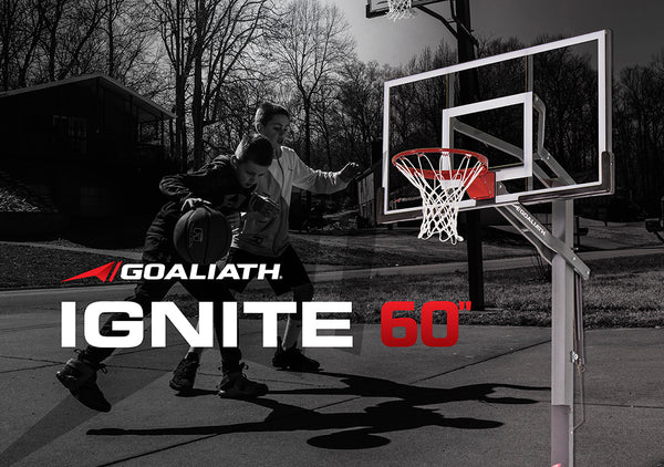 Goaliath Ignite Basketball Hoop 60" backboard