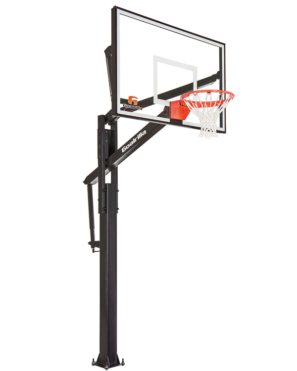 Goalrilla Overhang Chart for Basketball Hoops