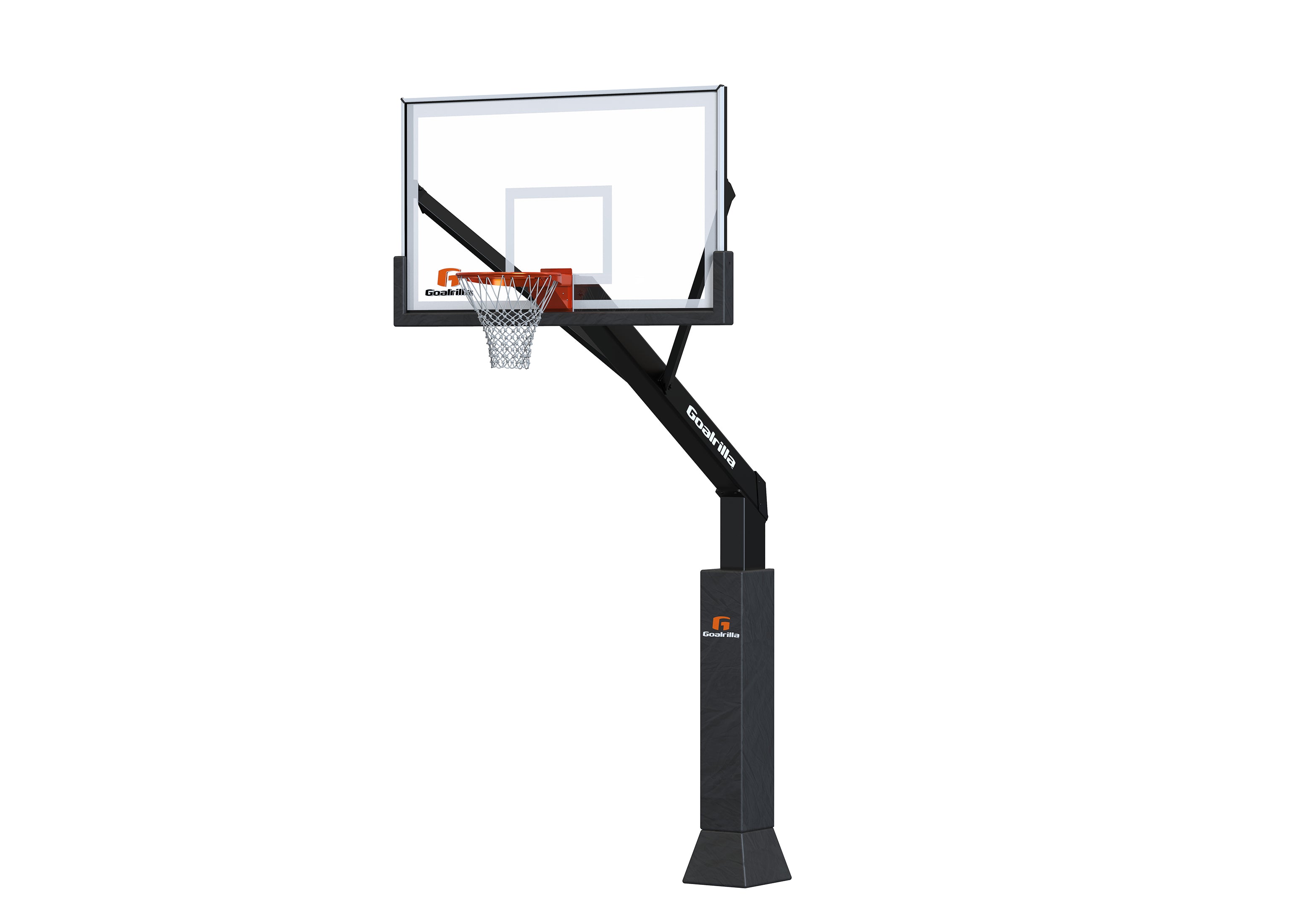 Goalrilla 72" Fixed Height Basketball Hoop Tempered Glass