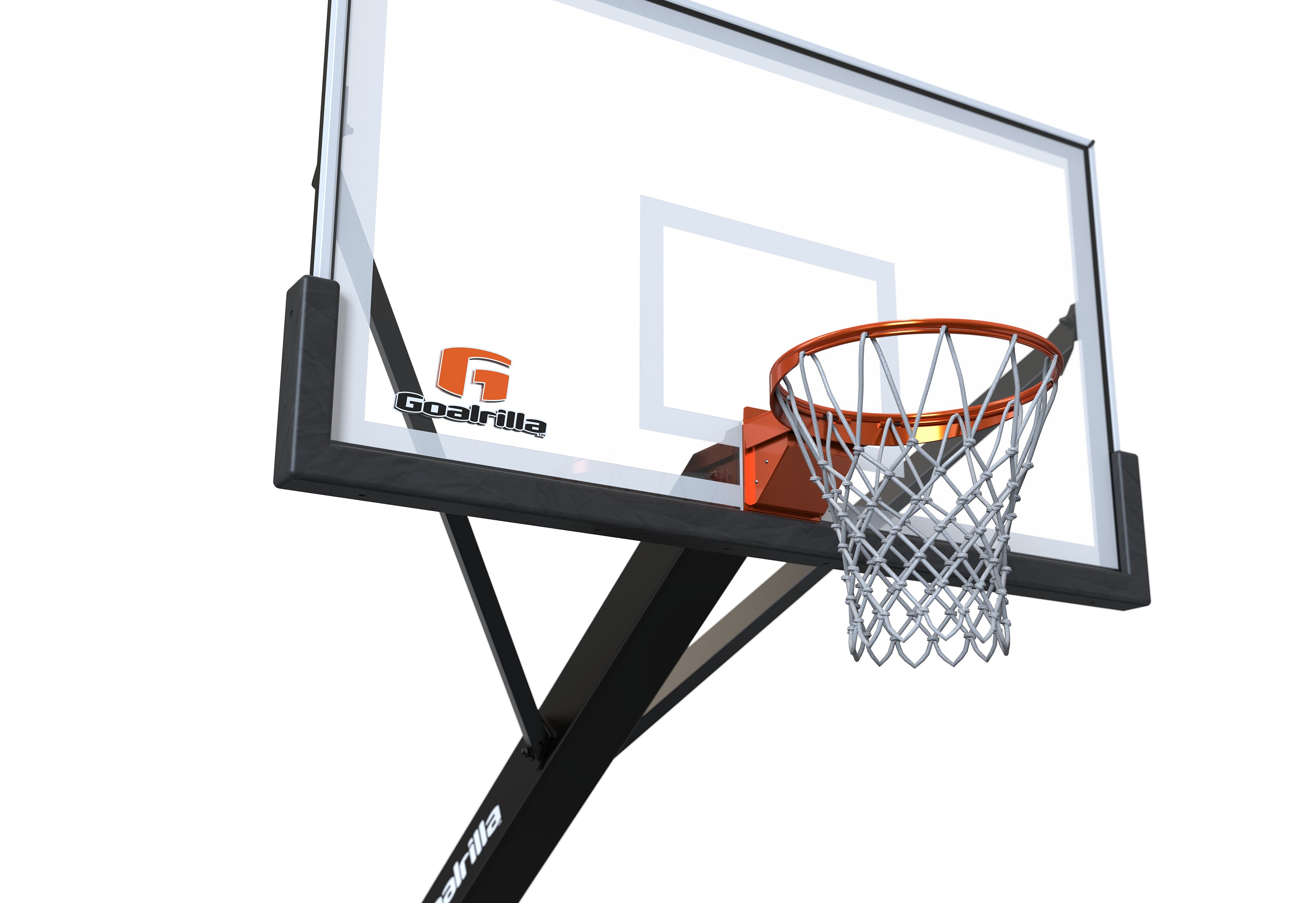 Goalrilla 72" Fixed Height Basketball Hoop Tempered Glass