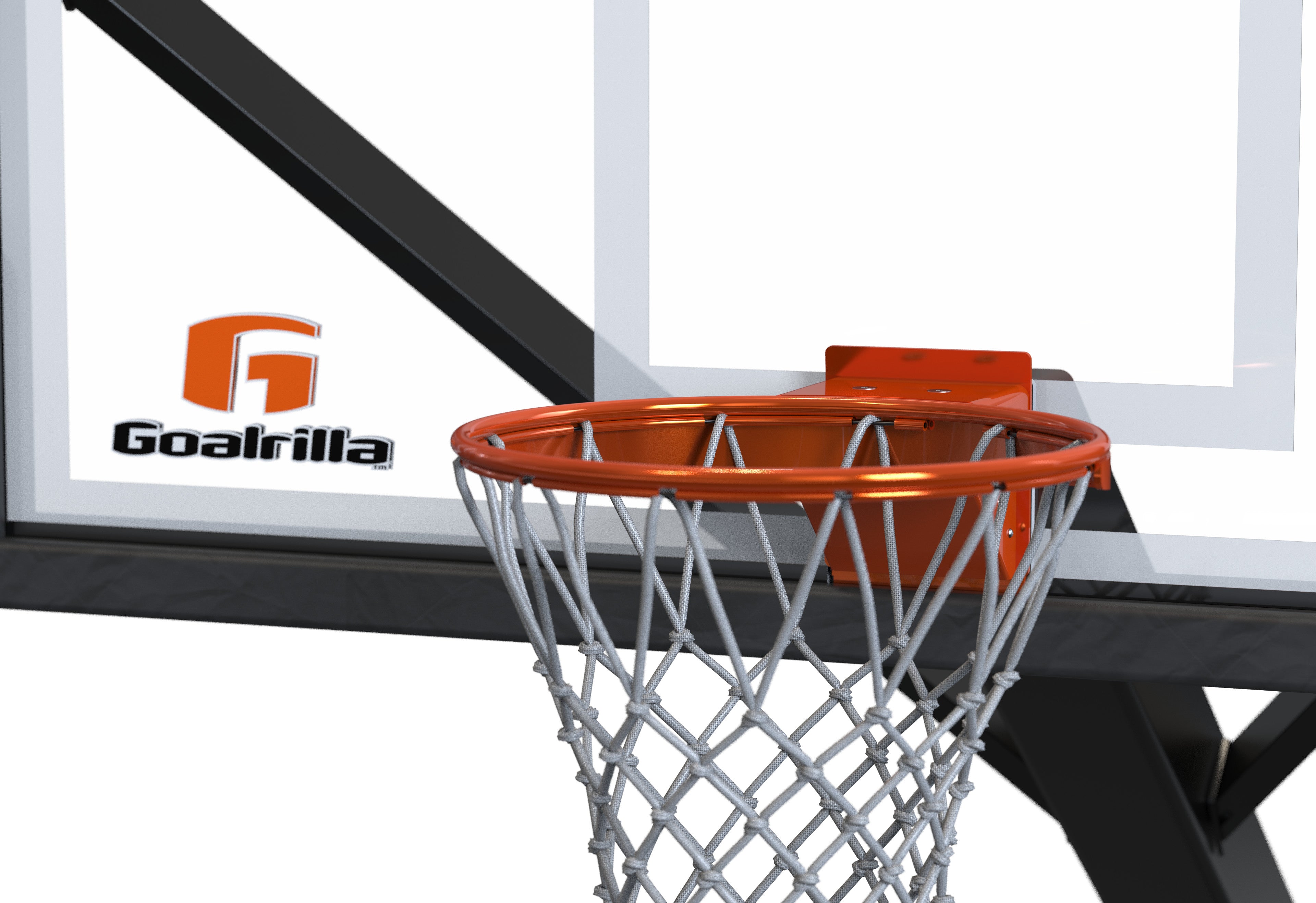Goalrilla 72" Fixed Height Basketball Hoop Tempered Glass