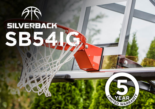 Silverback SB 54" IG  In Ground Basketball Goal - 5 year limited warranty