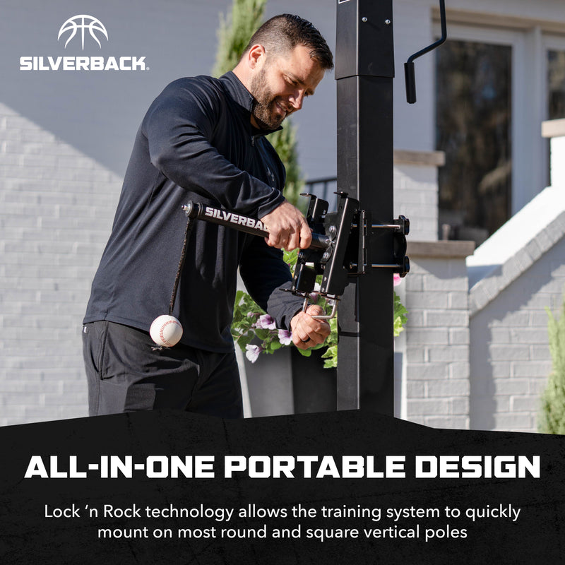 Quick Mounting baseball swing training equipment silverback basketball 