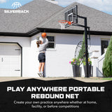 Pass Back Net from Silverback Basketball Rebound Net 