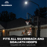 fits all silverback and goaliath hoops - compatible with other inground units