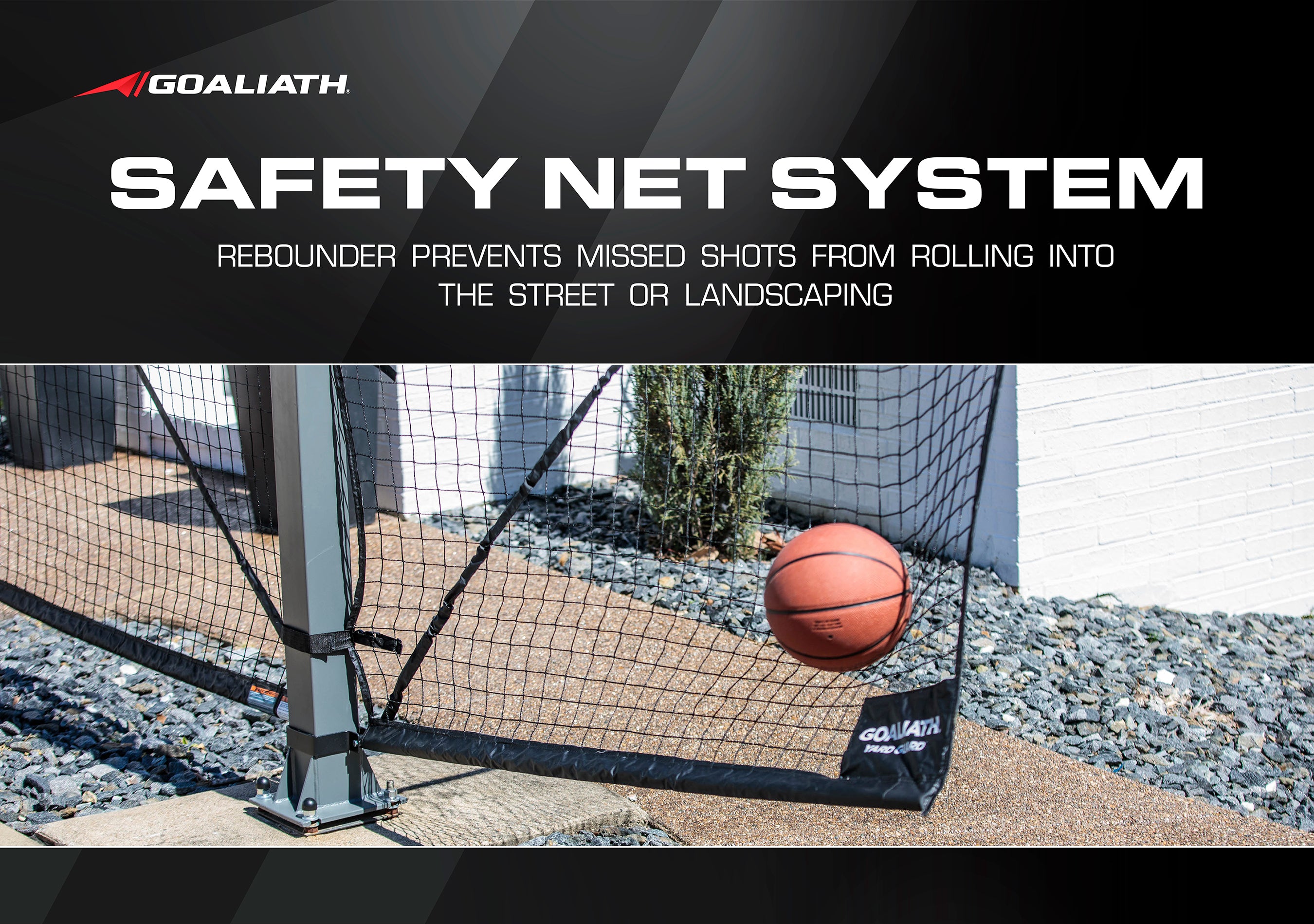 Hoop Guard Goalrilla Basketball Hoop Yard Guard at Edward Hillary blog