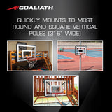 toddler basketball goal - quickly mounts to most round and square vertical poles (3"-6" wide)_5
