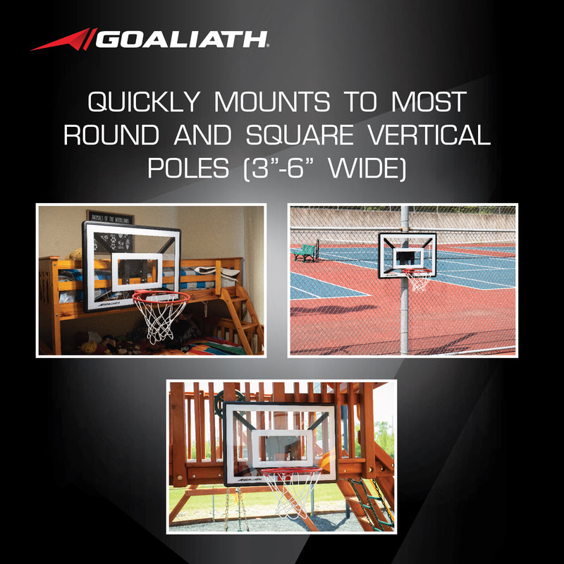 toddler basketball goal - quickly mounts to most round and square vertical poles (3"-6" wide)_5